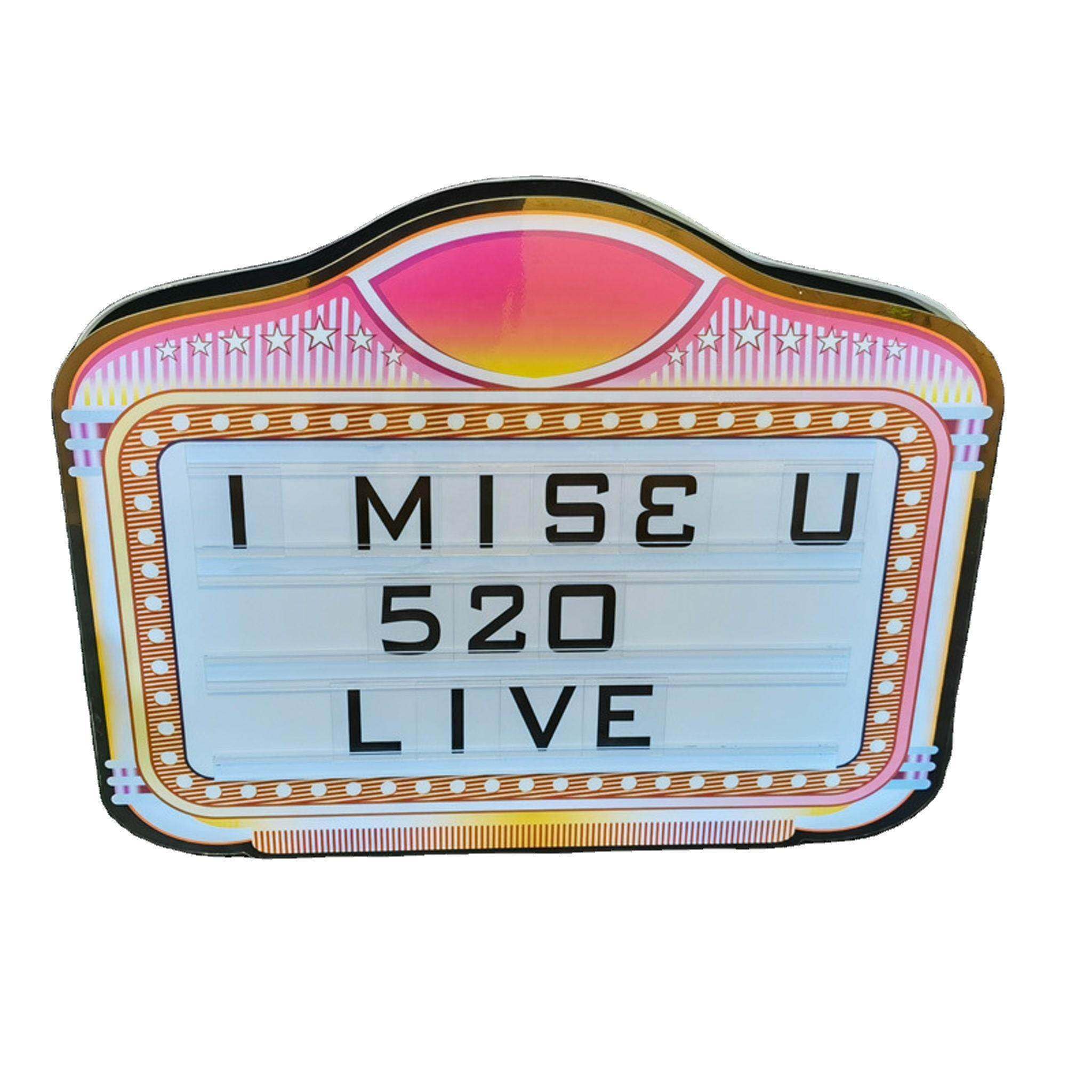 Custom LED Letter Bottle Presenter with White Light - Personalized Logo & Changeable Letters for VIP Bottle Service | Perfect for Nightclubs, Bars, Parties & Special Events