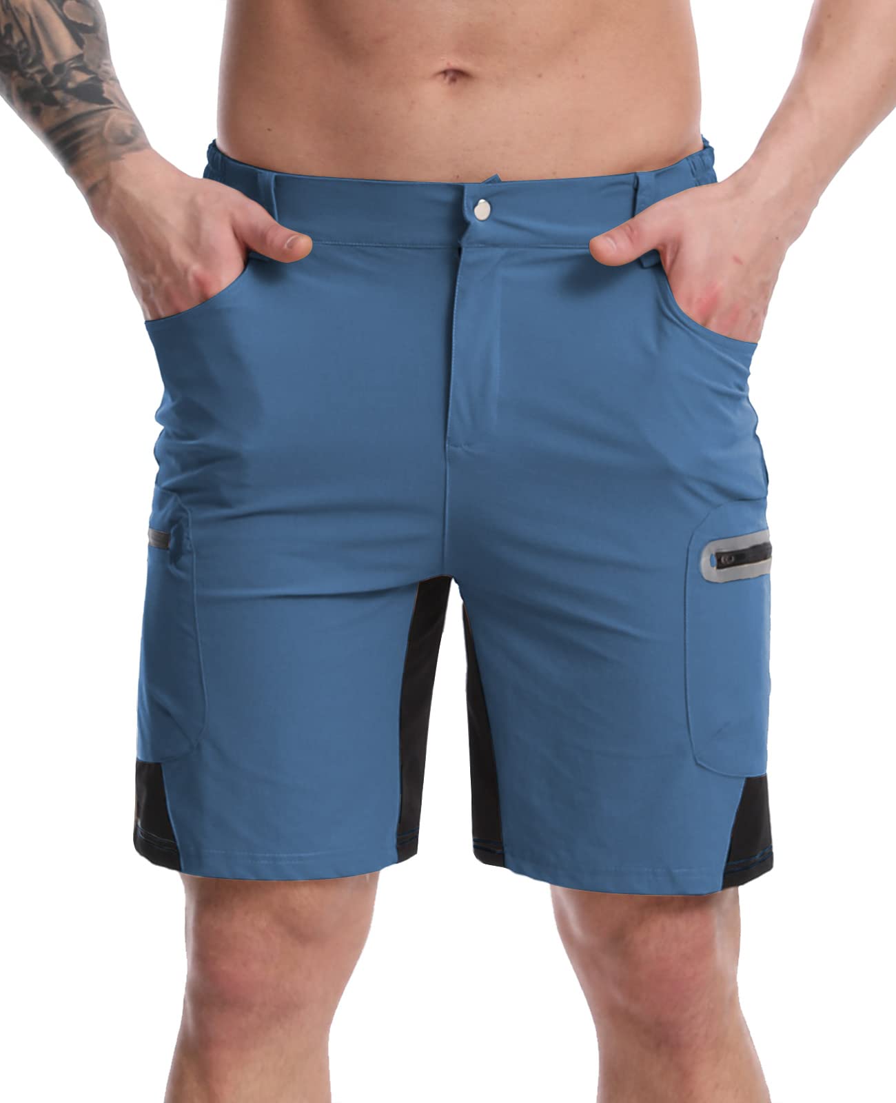 Surenow Men's Hiking Cargo Shorts - Lightweight Quick-Dry Outdoor Shorts for Summer, Fishing, Camping & Travel - Durable & Comfortable for Active Adventures