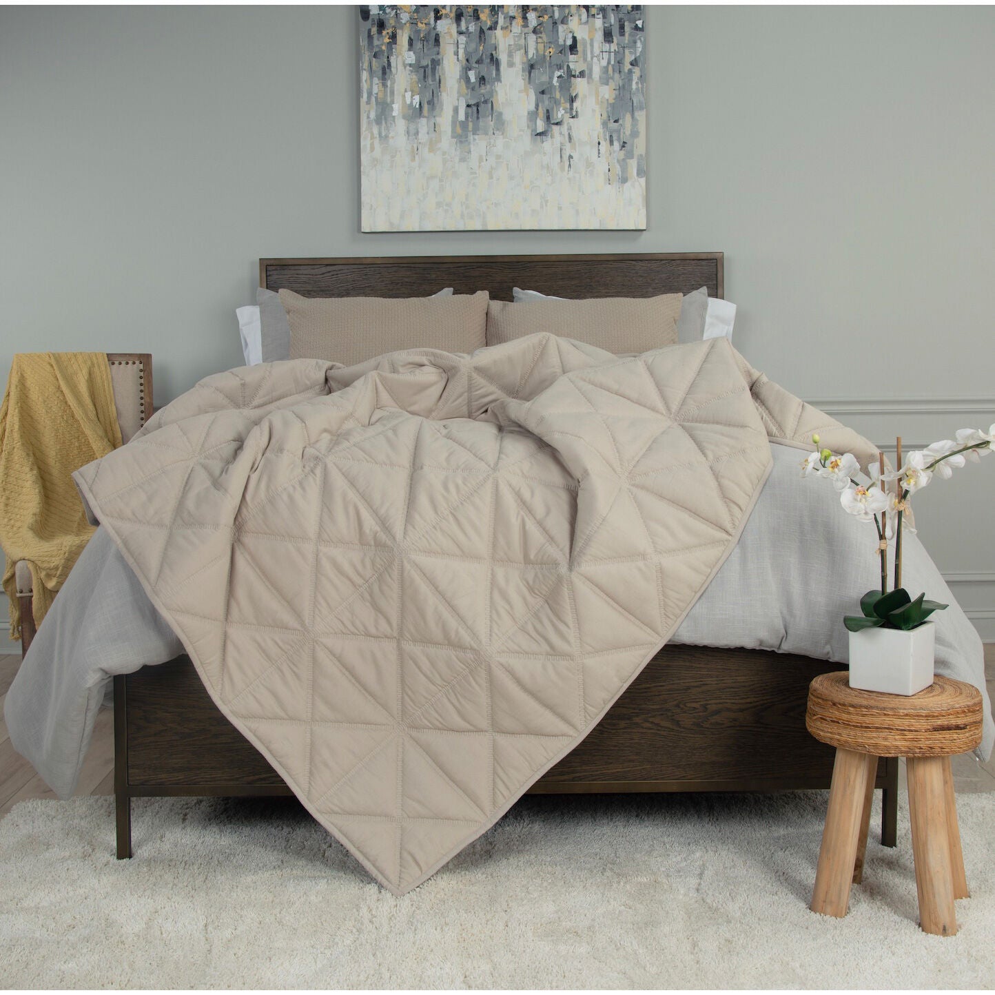 Blackberry Grove Quilt and Shams Set - Soft Cotton Bedding for Cozy Bedroom Decor | Perfect for Master Bedroom, Guest Room & Farmhouse Style Homes