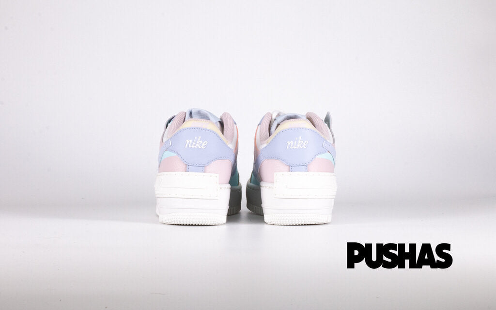 Nike Air Force 1 Low Shadow Sneakers in White Glacier Blue Ghost (2020 Release) - Perfect for Casual Wear, Street Style & Sneaker Collectors