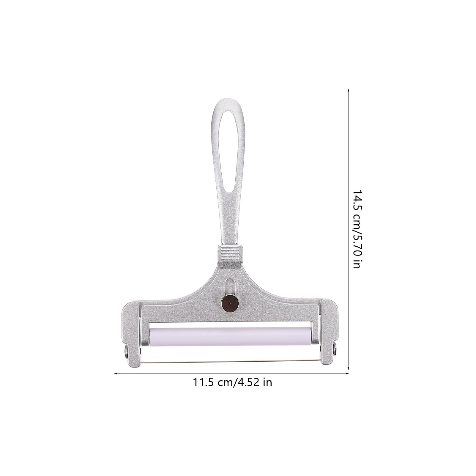 Stainless Steel Cheese Slicer & Bread Scraper - Wire Cutter for Cheese, Butter, Chocolate & Nutmeg - Perfect for Kitchen, Baking & Charcuterie Boards