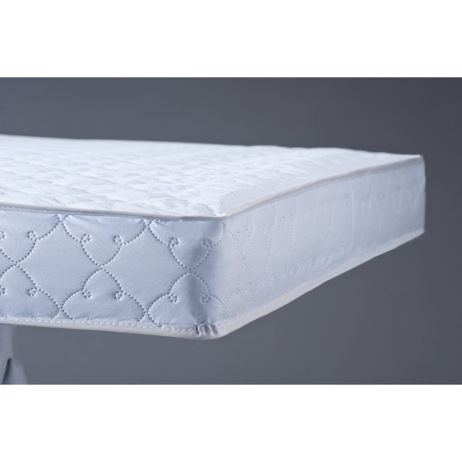 Organic White Crib Mattress - Waterproof, Hypoallergenic Baby Crib Mattress for Newborns & Toddlers | Safe Sleep Solution for Nursery, Daycare & Travel
