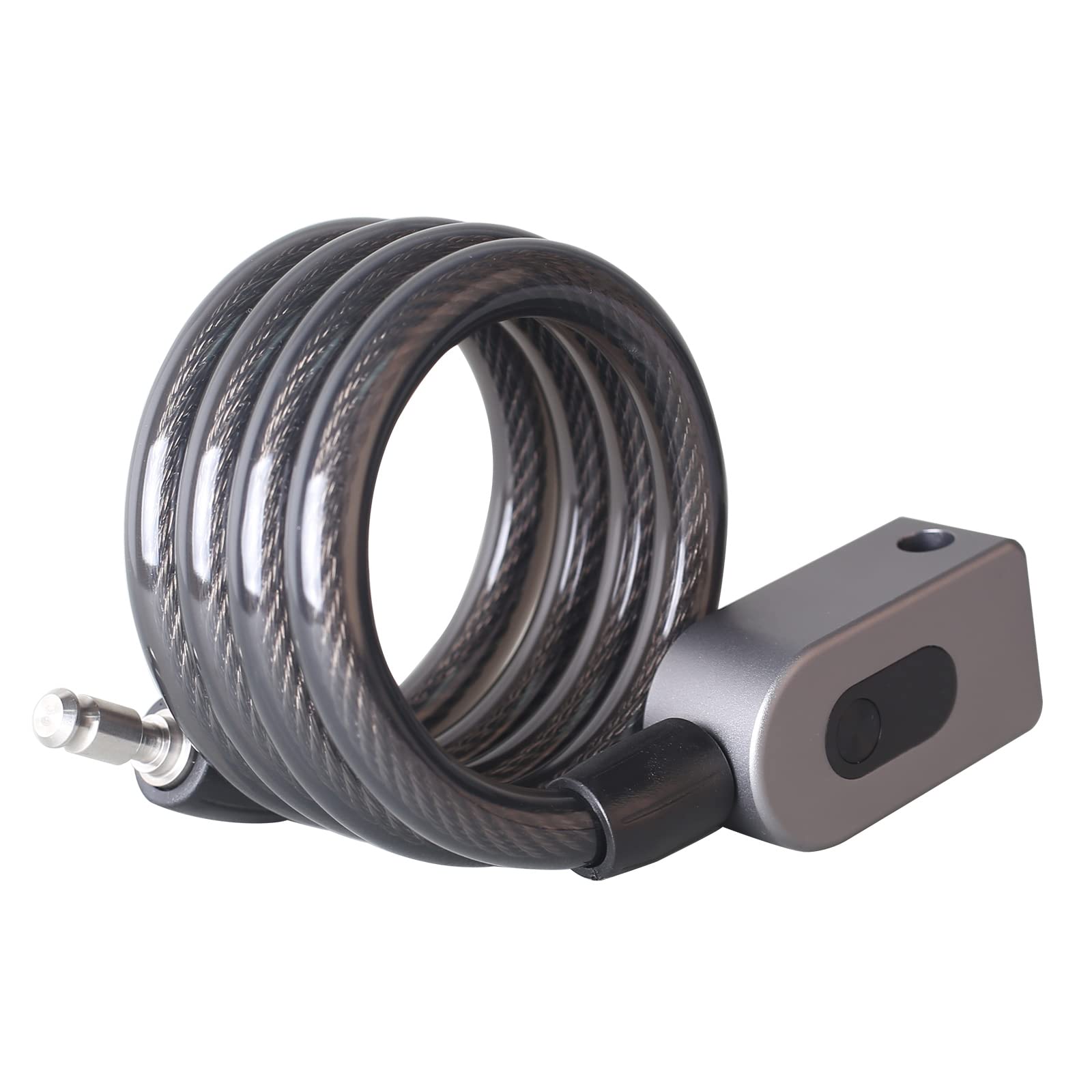 Andoer Anti-Theft Bike Lock - 4-Digit Combination Bicycle Cable Lock with Bluetooth APP Control, IP66 Waterproof, Built-in Battery for Motorcycle, Bicycle & Door Security | Perfect for Urban Commuting, Outdoor Cycling & Home Protection