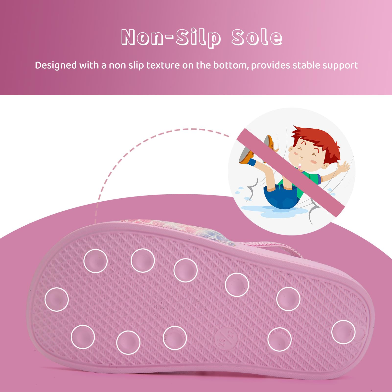 **WateLves Kids Water Shoes for Toddler Boys & Girls - Non-Slip Swim Sandals for Beach, Pool & Outdoor Play - Comfortable Casual Slippers for Summer Activities**