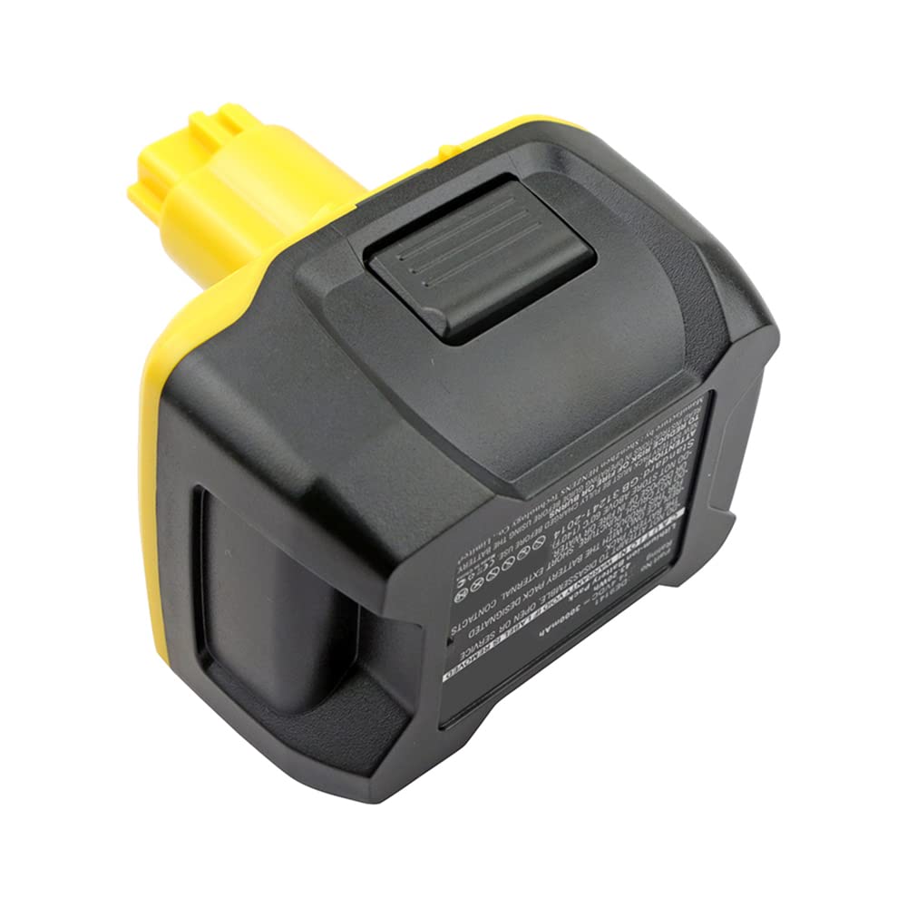 Synergy Digital 14.4V 3000mAh Li-ion Replacement Battery for DeWalt DE9141 Power Tools | Compatible with Drills, Saws & More | Perfect for DIY Projects & Professional Construction Work