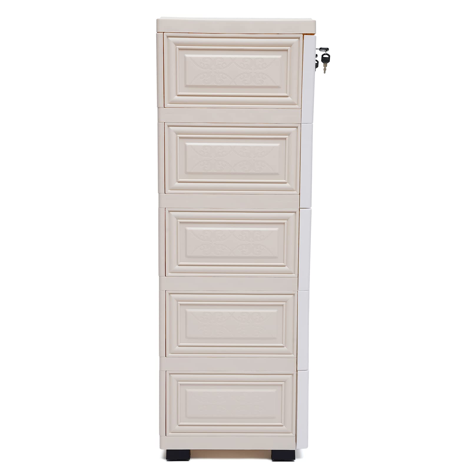 6-Drawer Plastic Storage Cabinet - 20