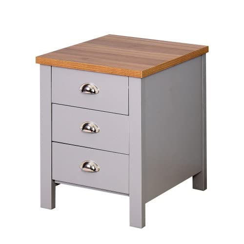 JINDOA Solid Wood Living Room Storage Cabinet with 3 Drawers - Modern Home Organization for Bedroom, Entryway & Office Furniture