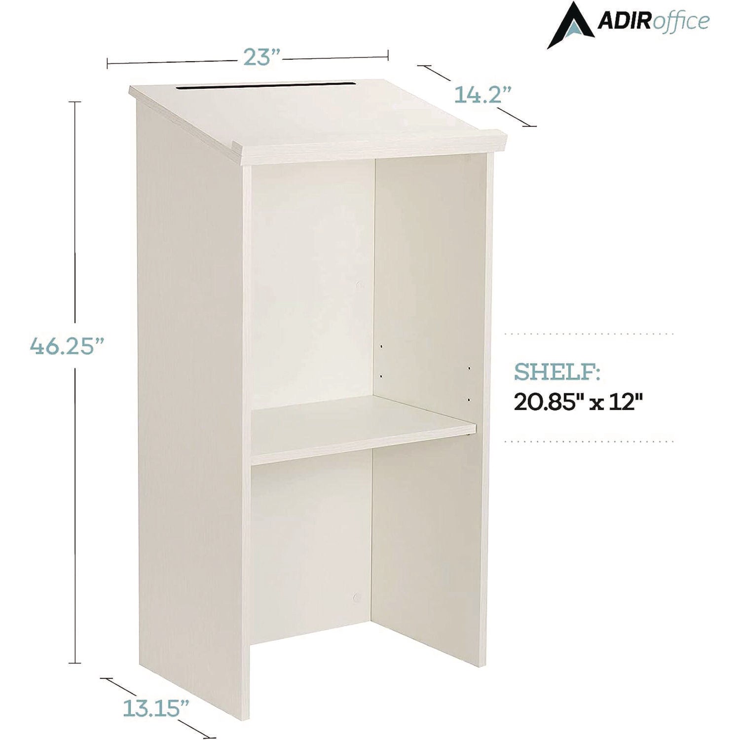 AdirOffice Wooden Podium Lectern - 23