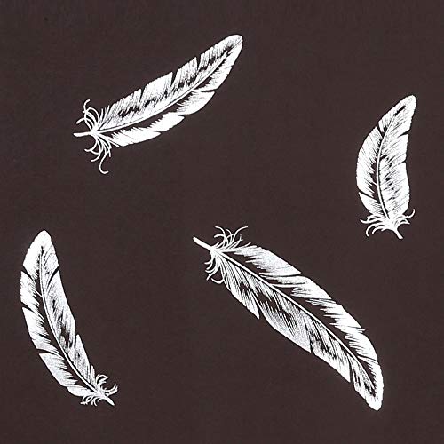 Foil Feather in Brown