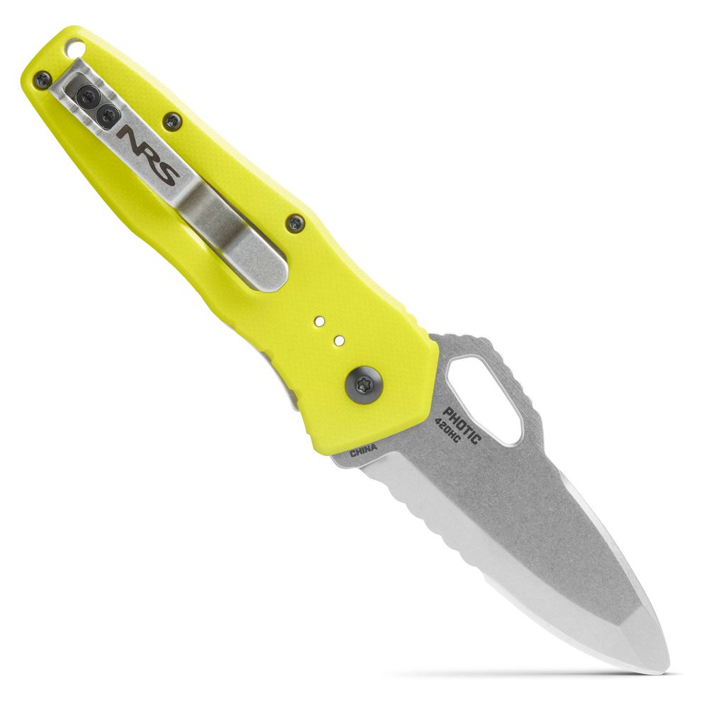 NRS Photic Knife - High-Quality Tactical Knife for Outdoor, Camping, Survival & Everyday Carry (EDC) - Perfect for Hiking, Hunting, and Emergency Situations
