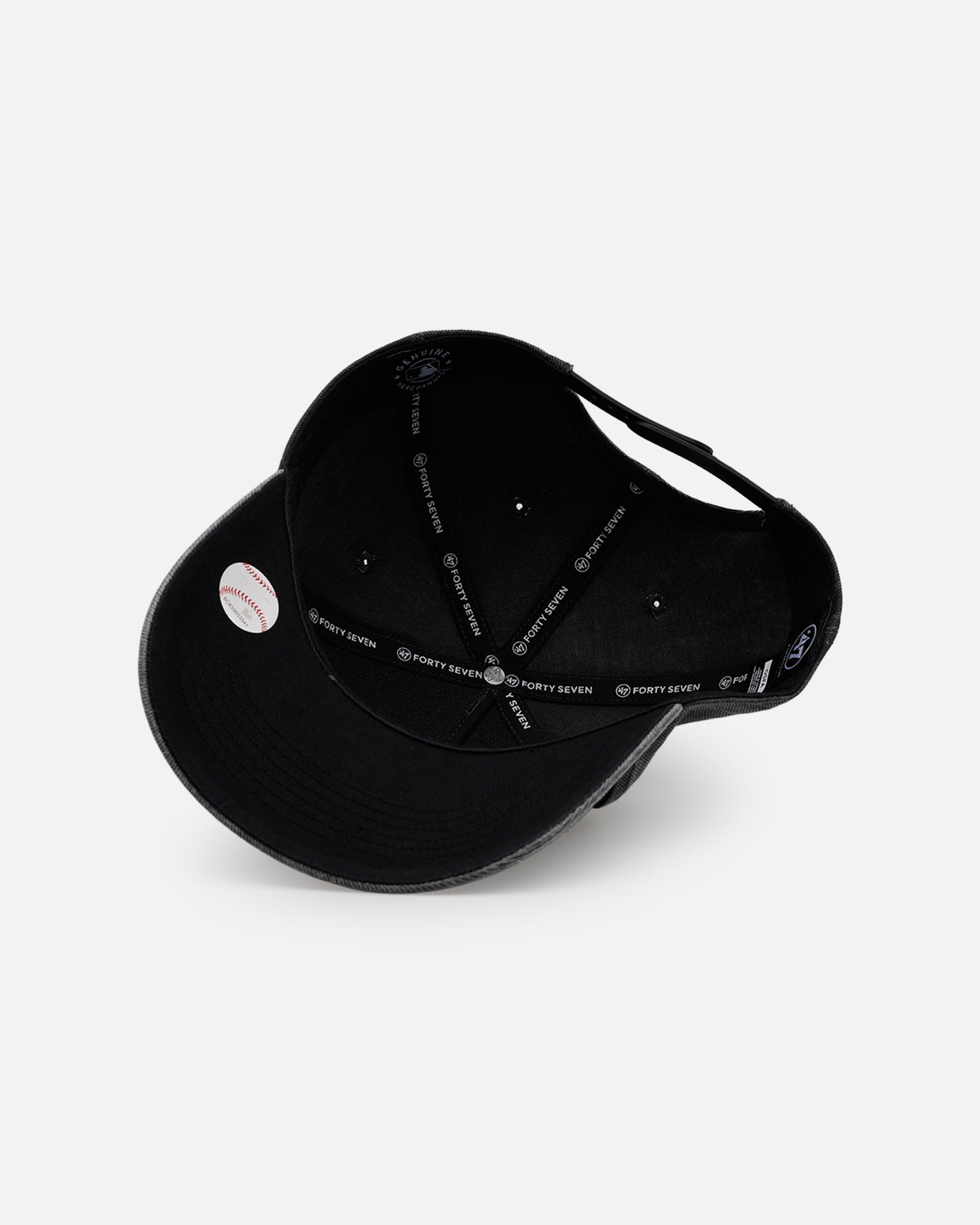 47 Brand Boston Red Sox 'Washed Black' Snapback Hat for Men - Adjustable Washed Black Baseball Cap with DT Logo - Perfect for Baseball Games, Streetwear Fashion & Casual Outfits