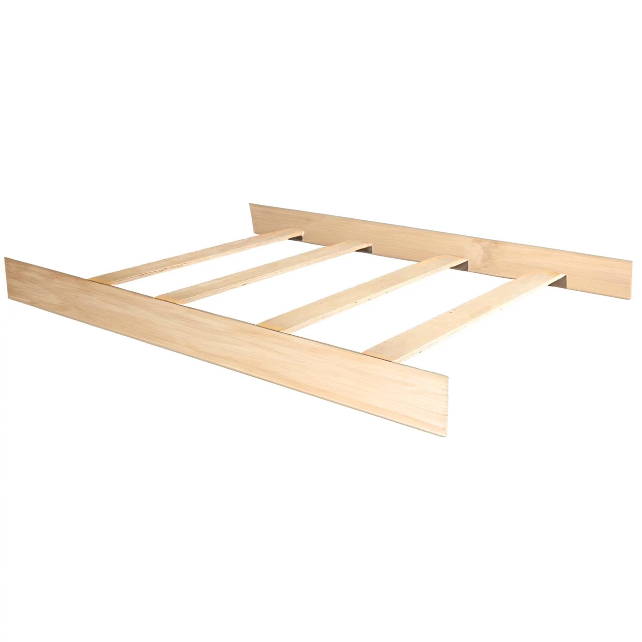 Full-Size Conversion Kit Bed Rails for Baby Cache Convertible Cribs - Solid Wood Safety Rails for Toddler & Adult Beds - Natural Finish Nursery Furniture for Baby to Adult Transition - Perfect for Daycare, Home Nursery and Guest Room Use