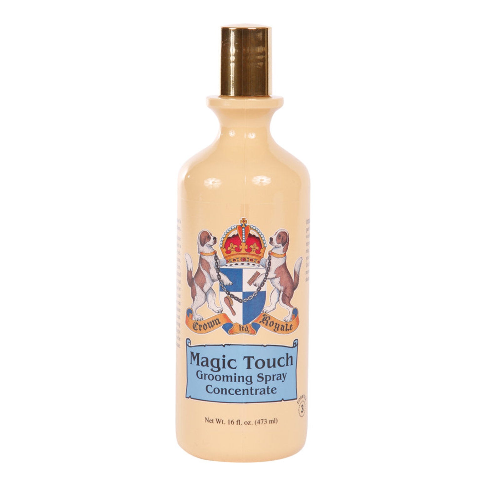 Crown Royale Magic Touch Grooming Spray Formula #3 - Professional Dog & Cat Detangling Spray for Matted Fur - Perfect for Show Grooming & Daily Pet Care