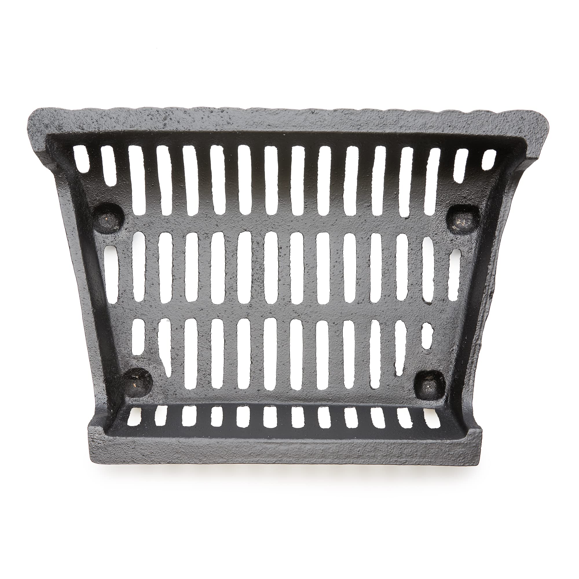 Uniflame 18 Inch Zero Clearance Cast Iron Fireplace Grate - Heavy Duty Fireplace Accessory for Wood Burning Stoves & Fireplaces - Perfect for Indoor/Outdoor Heating & Cozy Ambiance