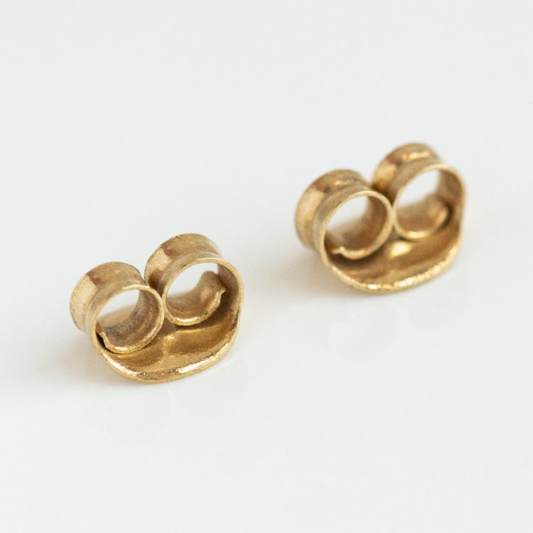 Solid Gold Earring Backings – Secure & Comfortable Earring Stoppers for Studs & Hoops | Perfect for Daily Wear, Special Occasions & Gift Giving