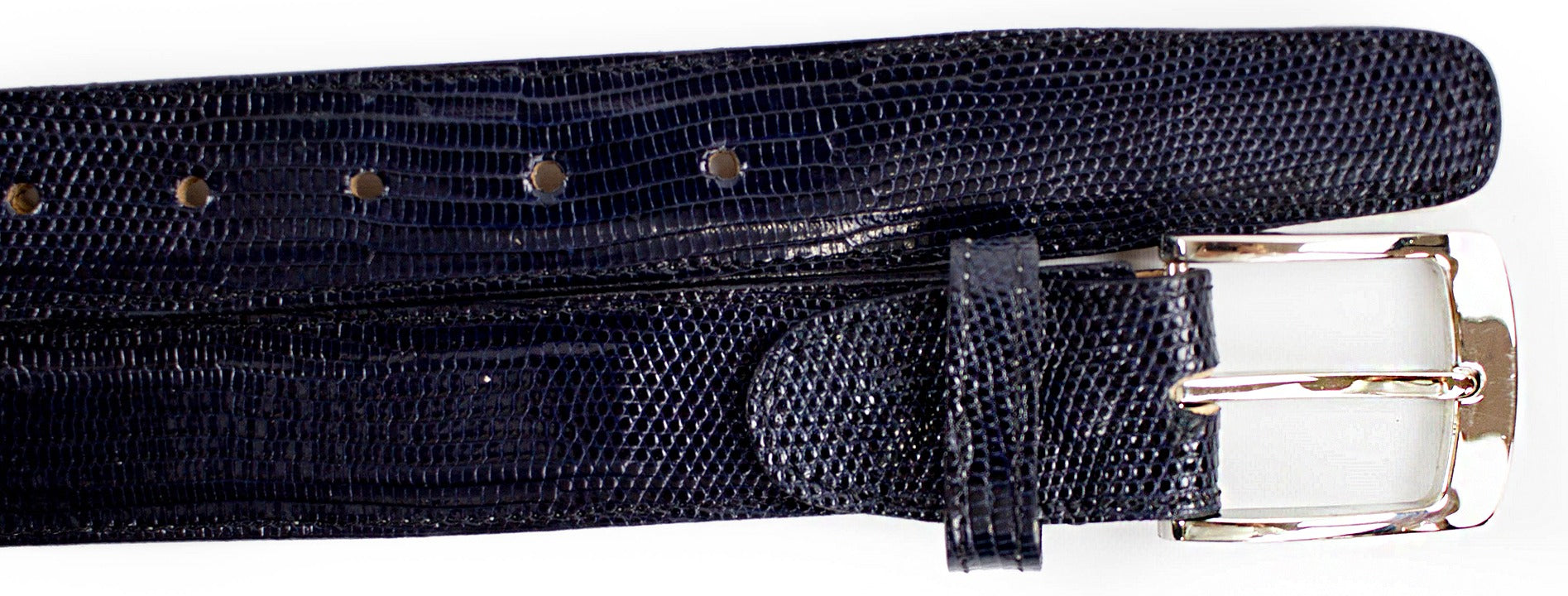 Belvedere Genuine Lizard Leather Belts for Men - 7 Color Options - Premium Dress & Casual Belts for Business & Everyday Wear
