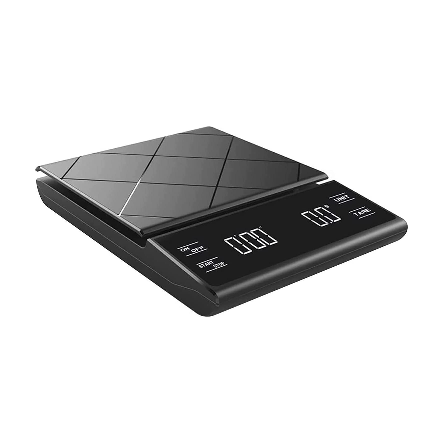 Premium Handmade Electronic Coffee Scale - High Precision Digital Kitchen Scale with Timer for Baking, Brewing & Cooking | Perfect for Espresso, Pour Over & Food Measurement