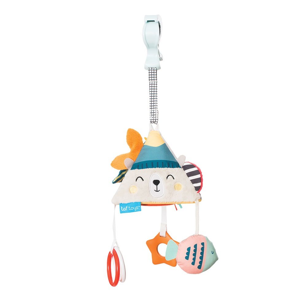 Taf Toys 12255 - North Pole Pyramid Baby Toy | Soft & Safe Sensory Play for Infants | Perfect for Nursery, Playtime & Early Learning Development