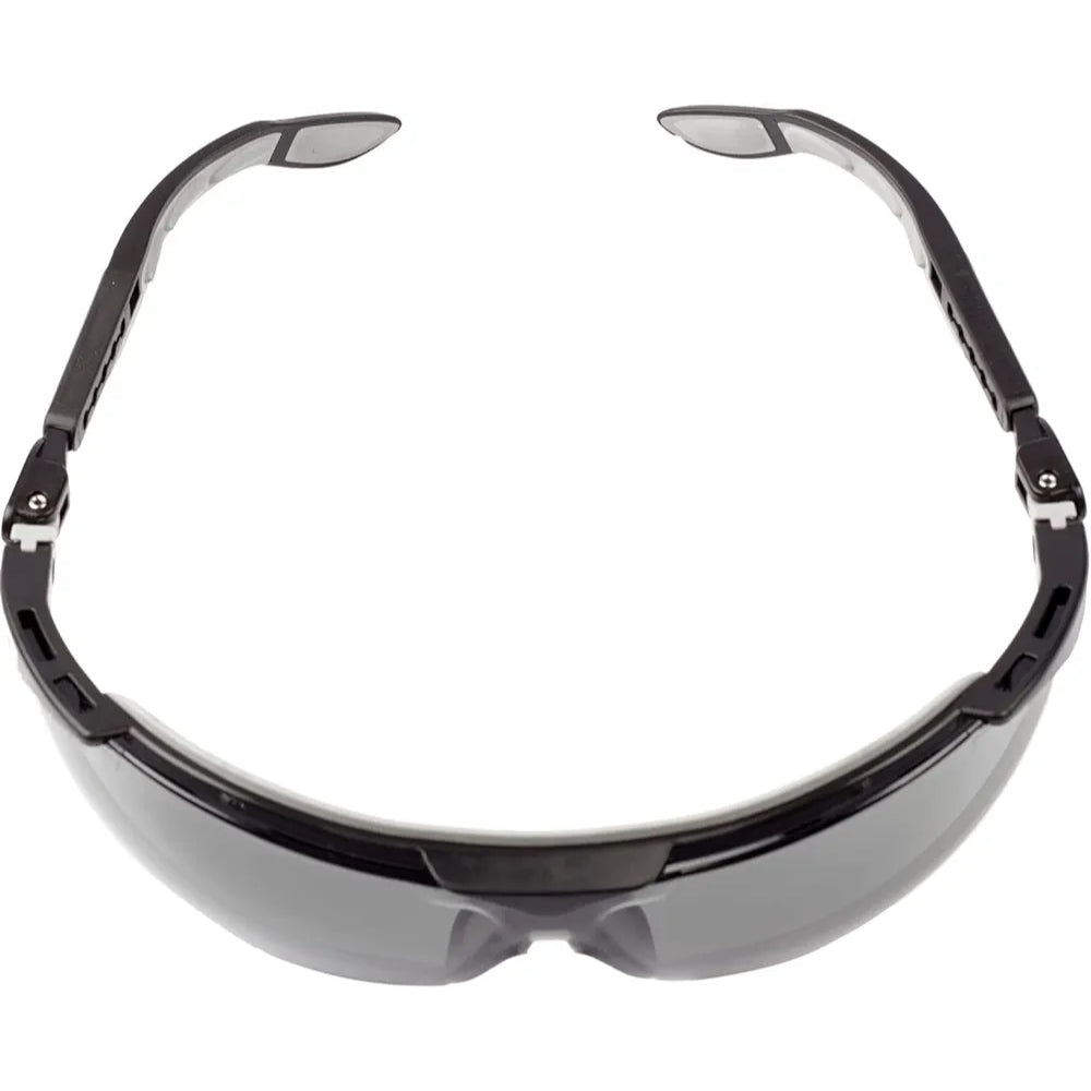 Uvex I VO Grey Safety Glasses 9160 076 - UV400 Protection, Anti-Fog, Scratch Resistant for Construction, Woodworking & Outdoor Activities