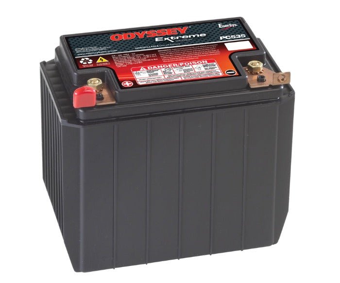 Odyssey Extreme Series PC535 Car Battery - High Performance AGM Power for Trucks, SUVs, and Marine Vehicles | Perfect for Off-Roading, Boating & Heavy-Duty Applications