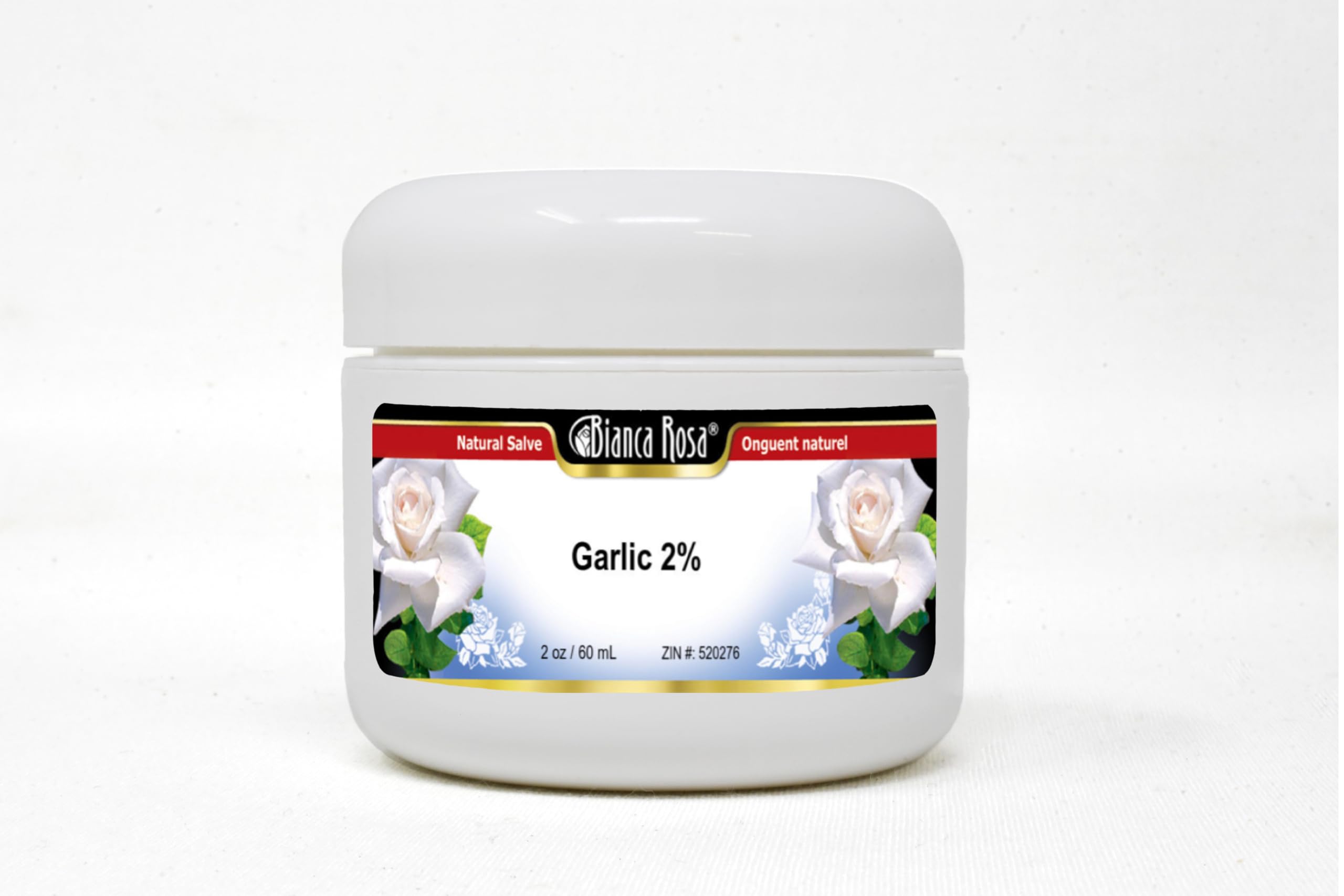 2% Garlic Salve (2 oz, Pack of 2) - Natural Skin Relief Ointment for Cuts, Scrapes & Minor Wounds - ZIN: 520276 | Perfect for First Aid Kits, Outdoor Activities & Daily Skin Care