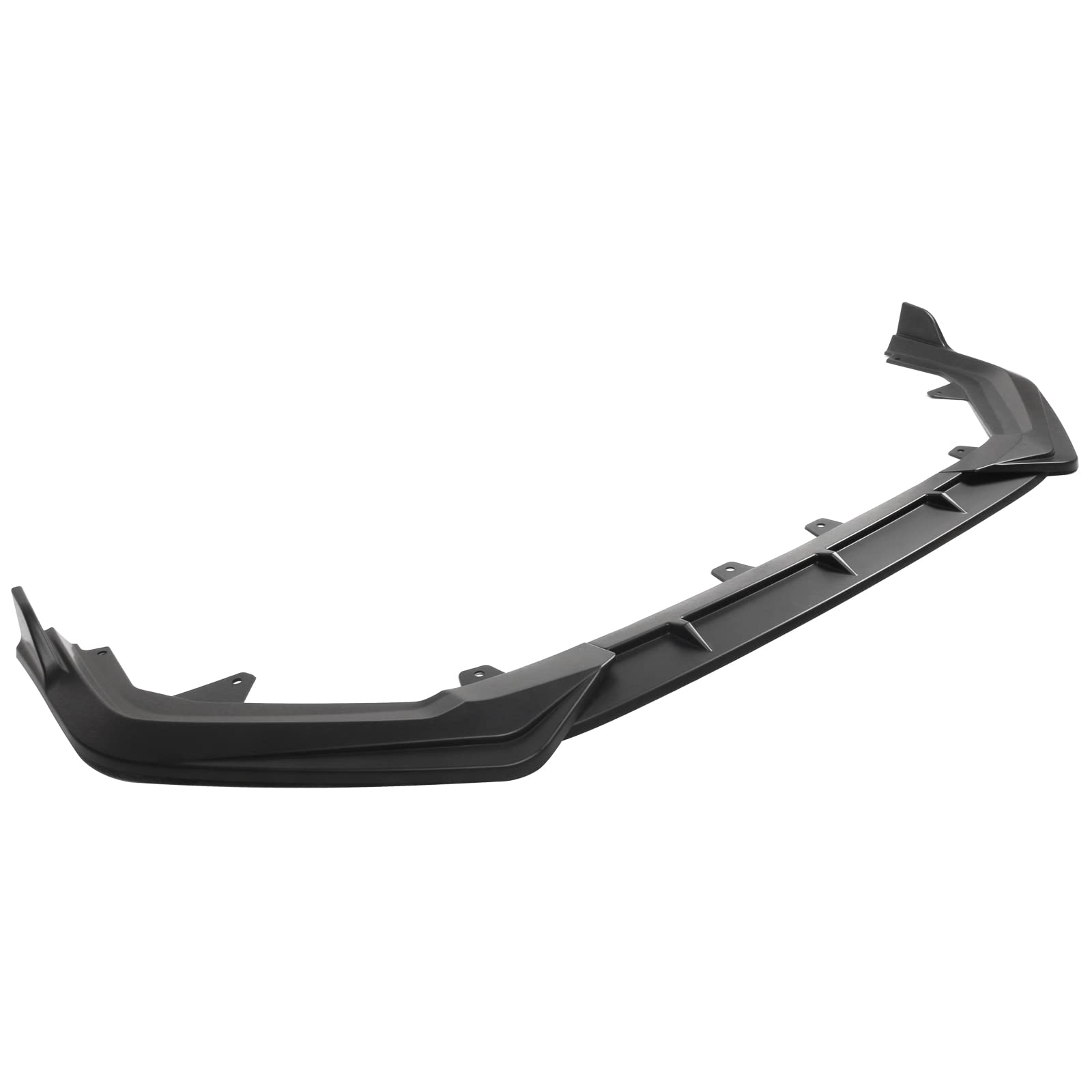 IKON MOTORSPORTS Front Bumper Lip for 2022-2024 Honda Civic 11th Gen Sedan & Hatchback - Matte Black PP Lower Lip Spoiler Body Kit | Enhances Aerodynamics & Sporty Look for Street Racing & Car Shows