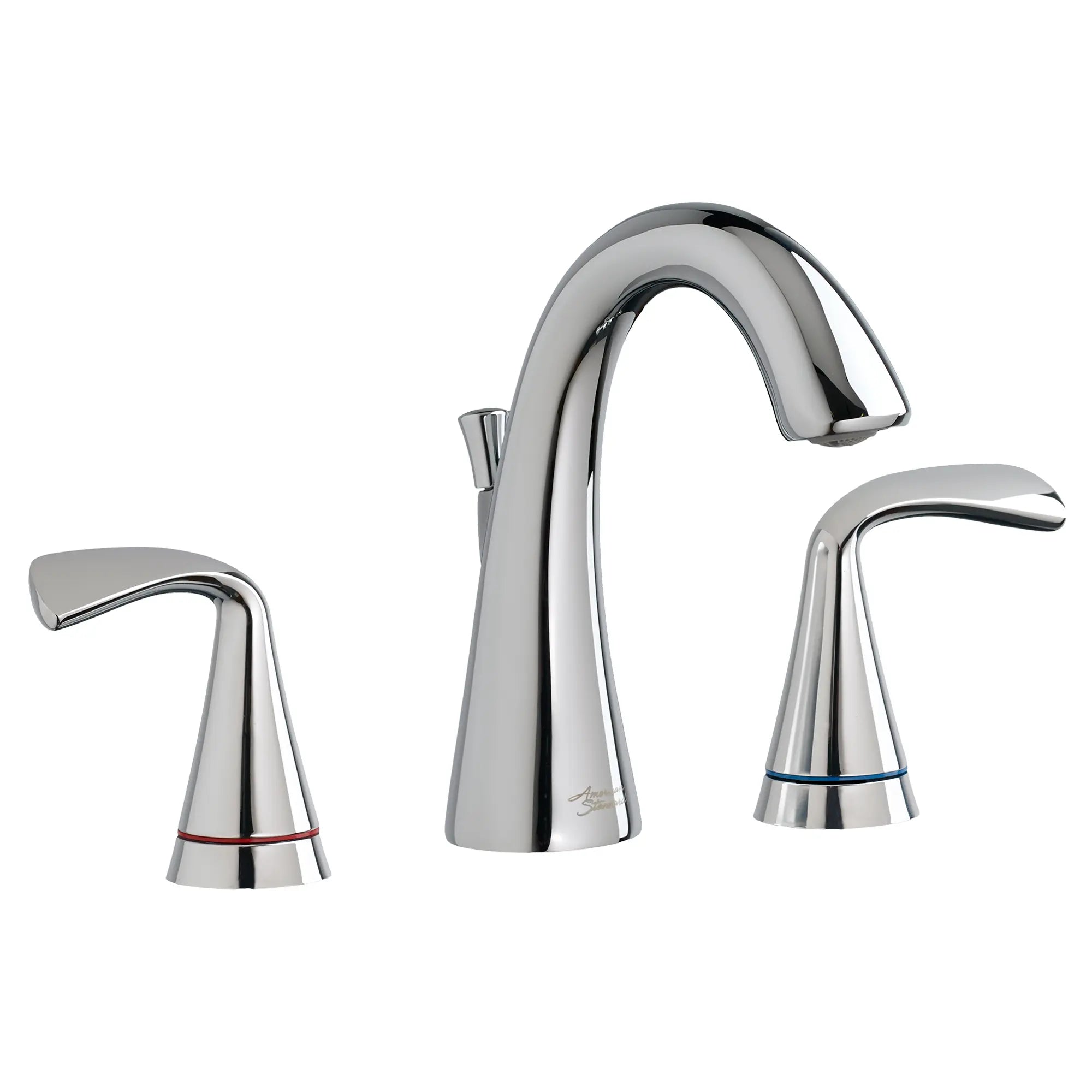 Fluent® 8 Inch Widespread 2 Handle Bathroom Faucet - 1.2 GPM/4.5 LPM Low Flow Water-Saving Design with Lever Handles - Perfect for Modern Bathroom Vanities and Powder Rooms