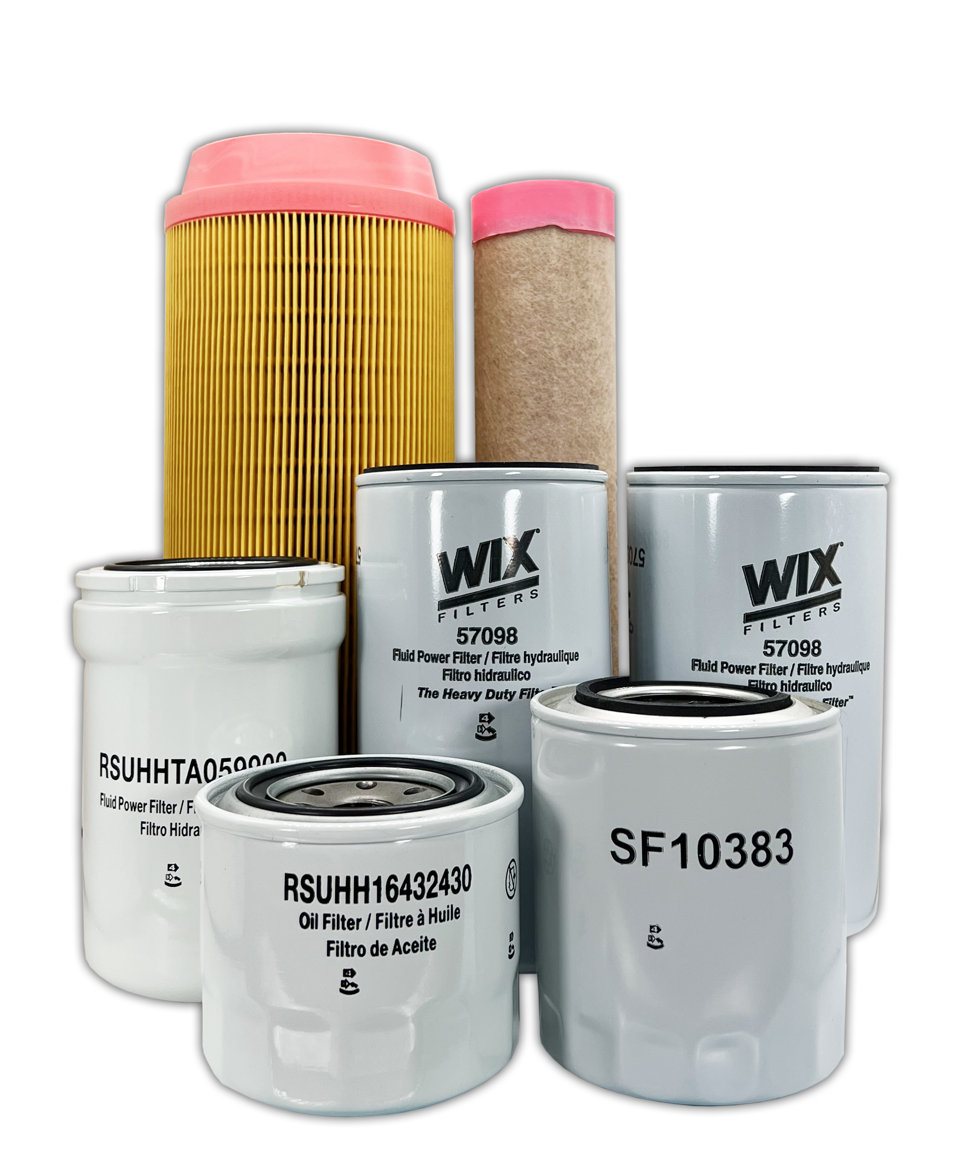 HERO® Maintenance Filter Kit for Kubota M62 Tractor - Air, Oil & Fuel Filters Replacement Set | Perfect for Routine Tractor Maintenance & Farming Equipment Care