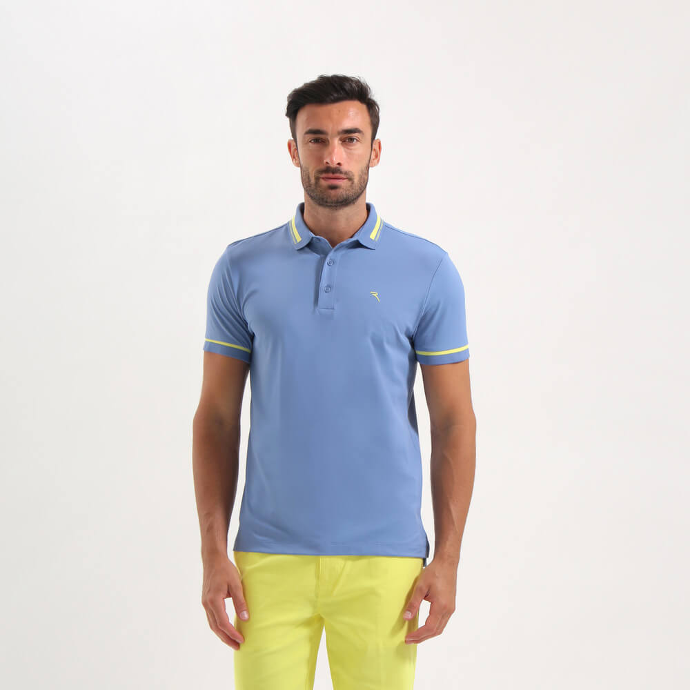 ALLOW | Stretch Pique Polo Shirt for Men | Breathable & Comfortable | Final Sale | Perfect for Casual Wear, Office & Outdoor Activities