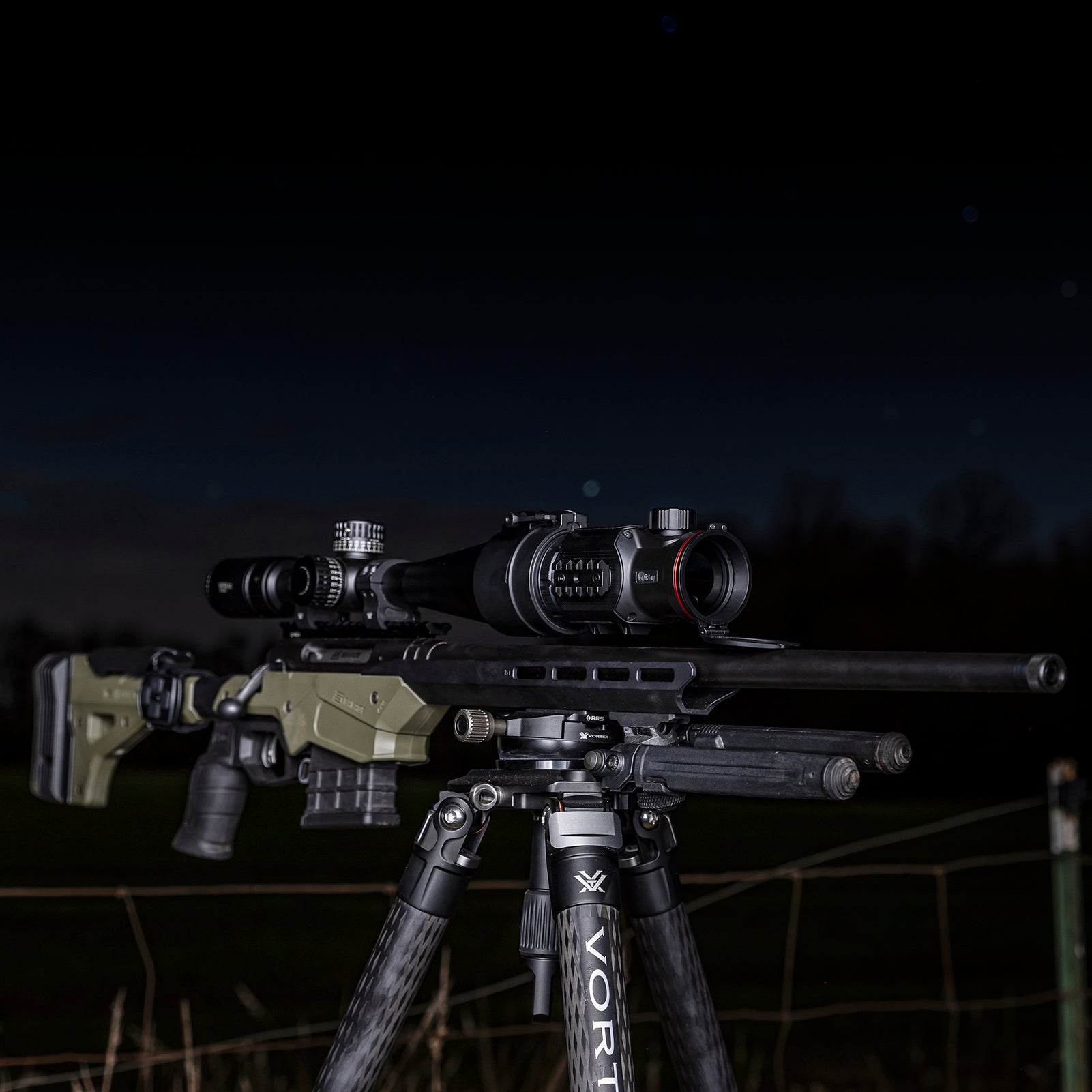 iRay Mate MAH50 Clip-On Thermal Monocular - 50mm Lens, 2400 Yard Detection Range for Hunting, Wildlife Observation & Outdoor Adventures
