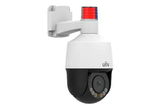 Uniview IPC675LFW AX4DUPKC VG 5MP LightHunter Active Deterrence Mini PTZ Security Camera - Outdoor Surveillance for Home & Business Protection