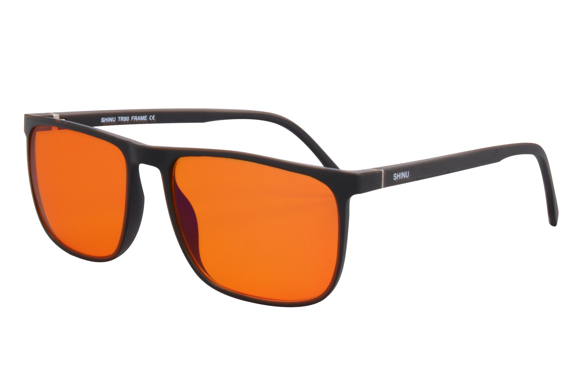 SHINU Polarized Rectangle Sunglasses for Men & Women - Anti-Blue Light Computer Glasses (SH078) - Perfect for Driving, Outdoor Activities & Digital Screen Protection