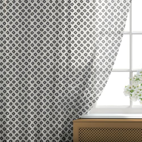 Charcoal Grey and Eggshell