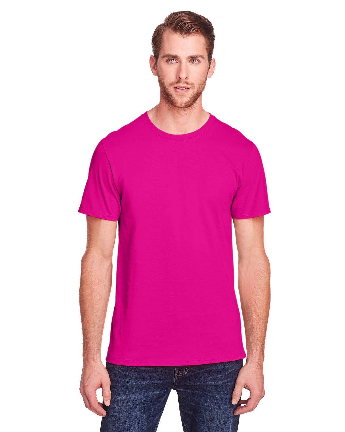 Fruit of the Loom Men's Classic Cotton Crew Neck T-Shirt - Soft Comfortable Casual Tee for Everyday Wear, Gym & Lounge