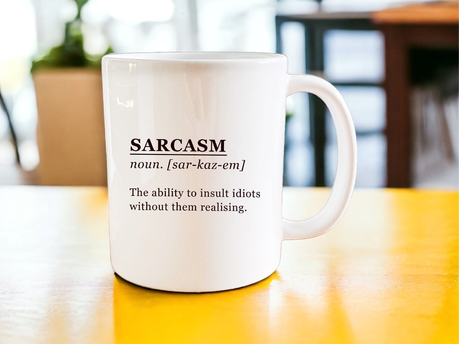Funny Sarcasm Coffee Mug - Insulated Ceramic Cup with Witty Quotes - Perfect for Office Humor, Gifts & Sarcastic Tea Drinkers
