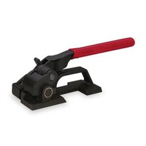 Heavy Duty Steel Strapping Tensioner Tool with Feed Wheel - Professional Packaging Banding Tightener for Shipping, Moving & Storage Securing