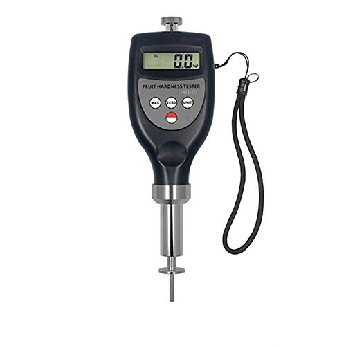 FHT-15 Digital Fruit Hardness Tester - Portable Fruit Firmness Meter with 0.5~15.0kgf/cm² Measurement Range - Perfect for Apple, Pear, Peach Quality Testing in Farms & Orchards