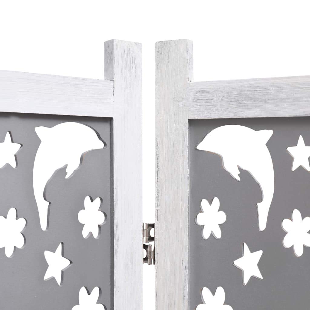FAMIROSA 3-Panel Room Divider Screen - Freestanding Privacy Partition for Bedroom & Living Room - 41.3
