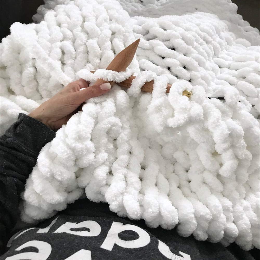 Handmade Chunky Knit Blanket - Super Large 40