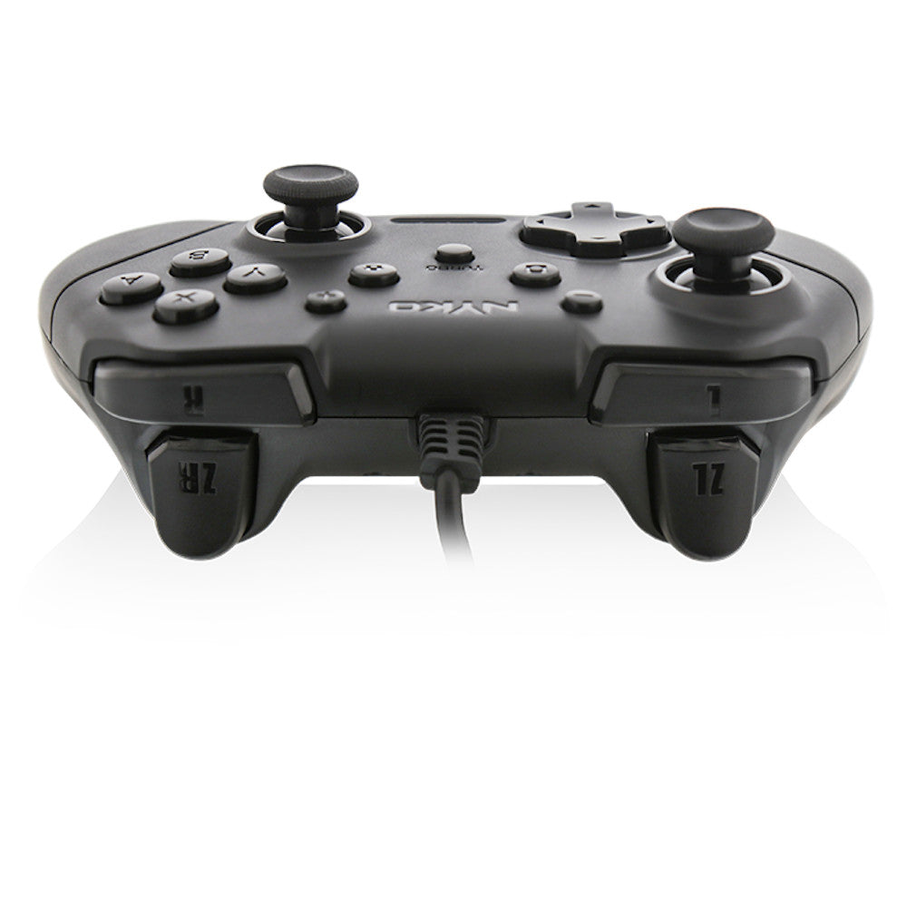 Nyko Wired Core Controller for Nintendo Switch - Black | Ergonomic Design with Precise Controls | Perfect for Gaming at Home or On-The-Go