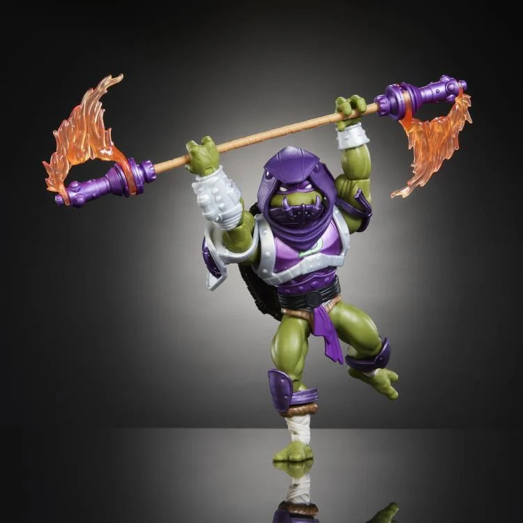 Donatello Action Figure - Masters of the Universe Origins Turtles of Grayskull Collectible Toy - Perfect for Display, Play & TMNT Fans Collection