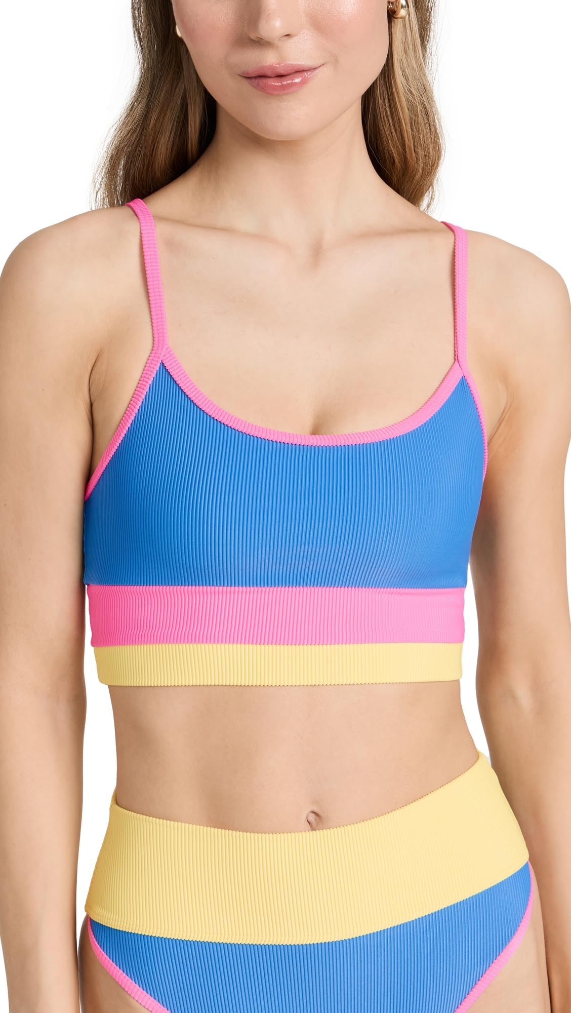 Beach Riot Women's Eva Top - Comfortable & Stylish Swimwear for Summer, Pool, and Beach Vacations