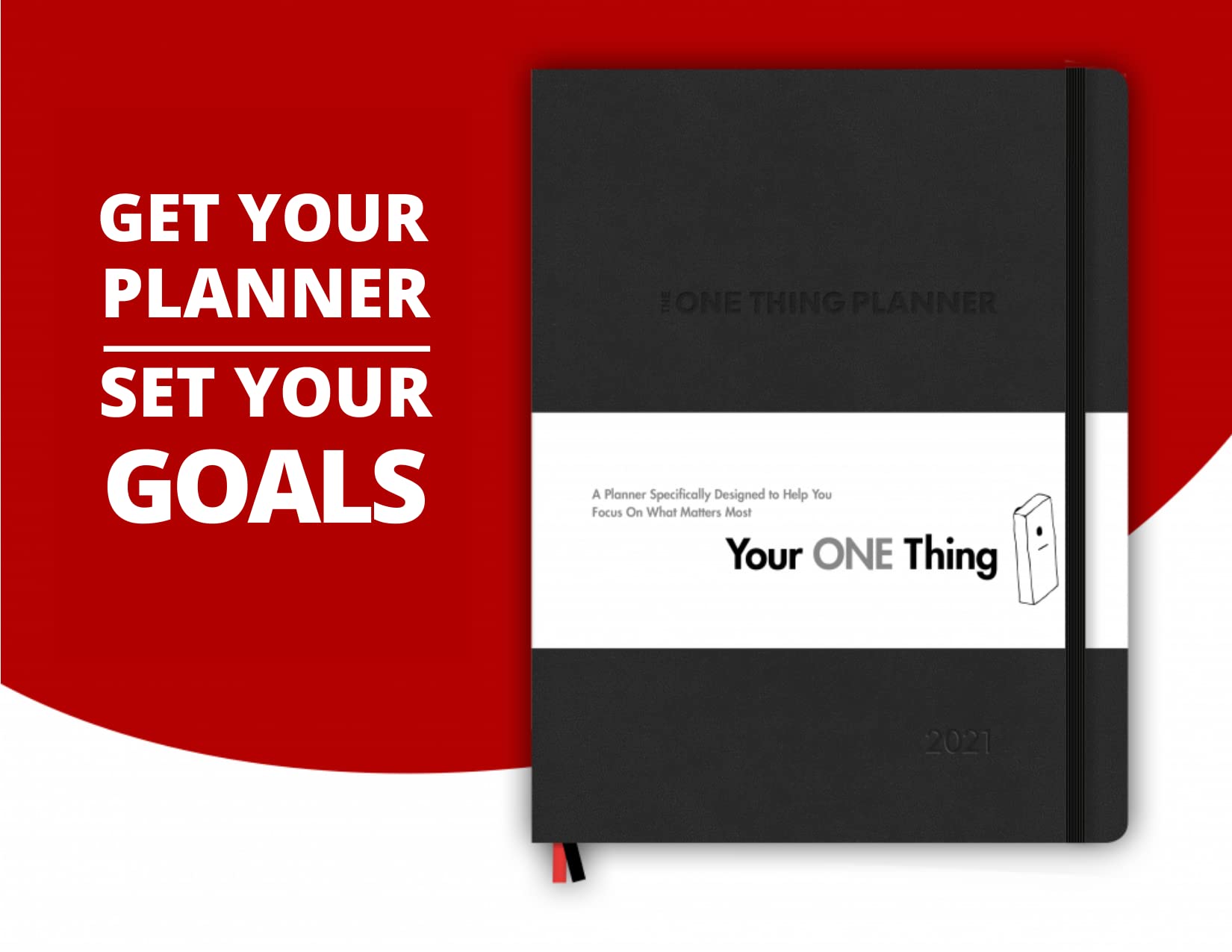 The ONE Thing 2024-2025 Undated Planner - Daily Weekly Monthly Productivity Organizer for Work, Business & Personal Goals | Perfect for Professionals, Students & Entrepreneurs to Boost Time Management & Achieve Success