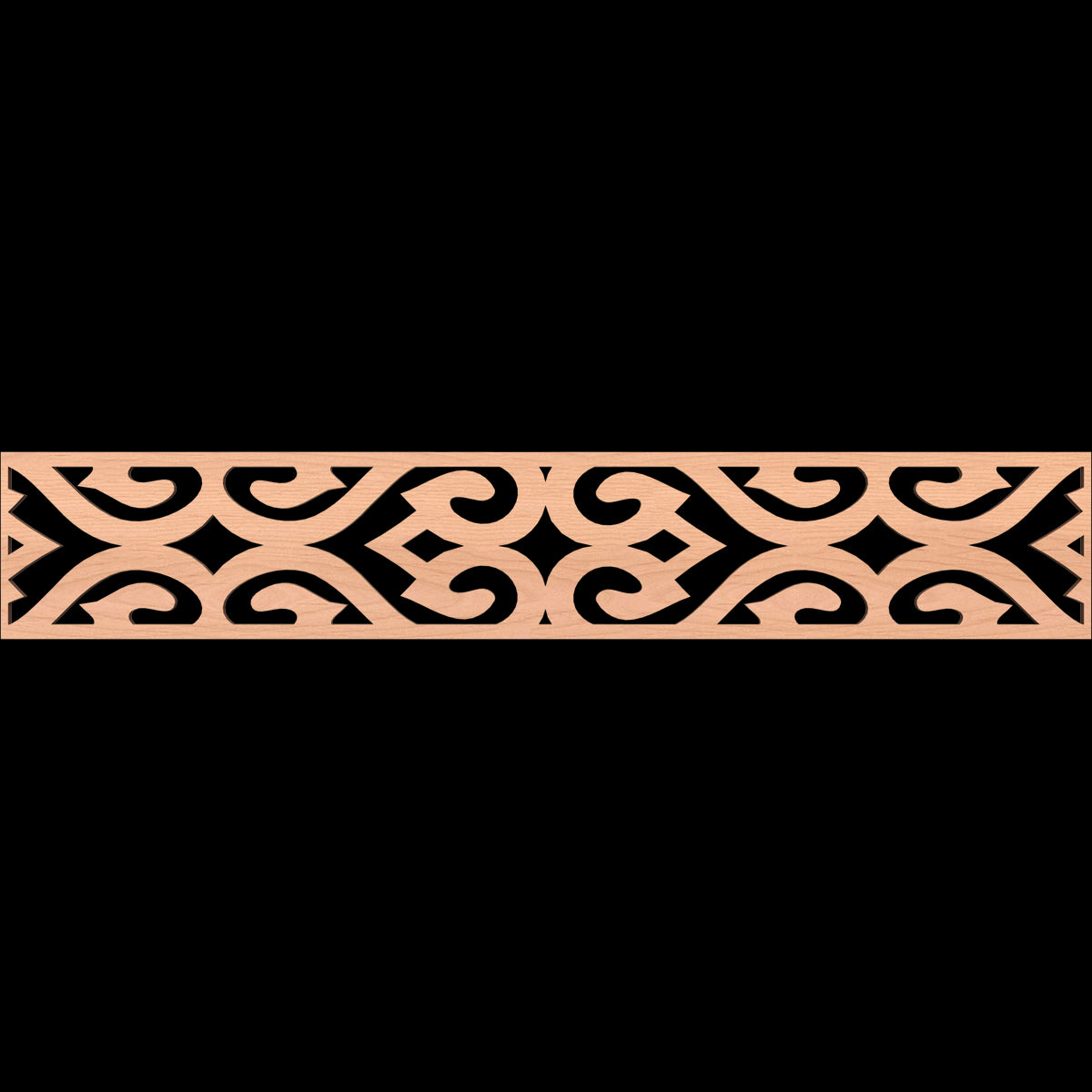 Keene Fretwork Moulding - Decorative Wood Trim for Home & Furniture | Perfect for DIY Projects, Wall Paneling, and Cabinet Accents