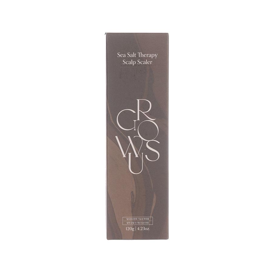 GROWUS Sea Salt Therapy Scalp Scaler (120g) - Exfoliating Scalp Treatment for Dandruff & Dry Scalp Relief - Perfect for Hair Care Routine & Spa Day at Home