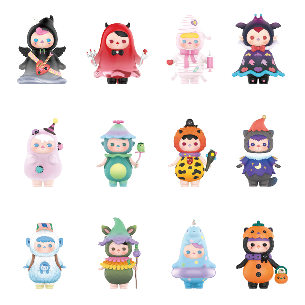 PUCKY Monster Babies Blind Box Collectible Figures - Rare Out of Print Series for Toy Collectors & Gift Giving | Perfect for Display, Party Favors & Surprise Gifts