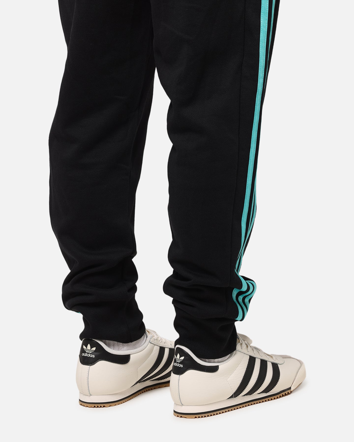 Adidas x Mercedes AMG PETRONAS F1 DNA Joggers - Black & White Men's Athletic Pants for Running, Training & Casual Wear