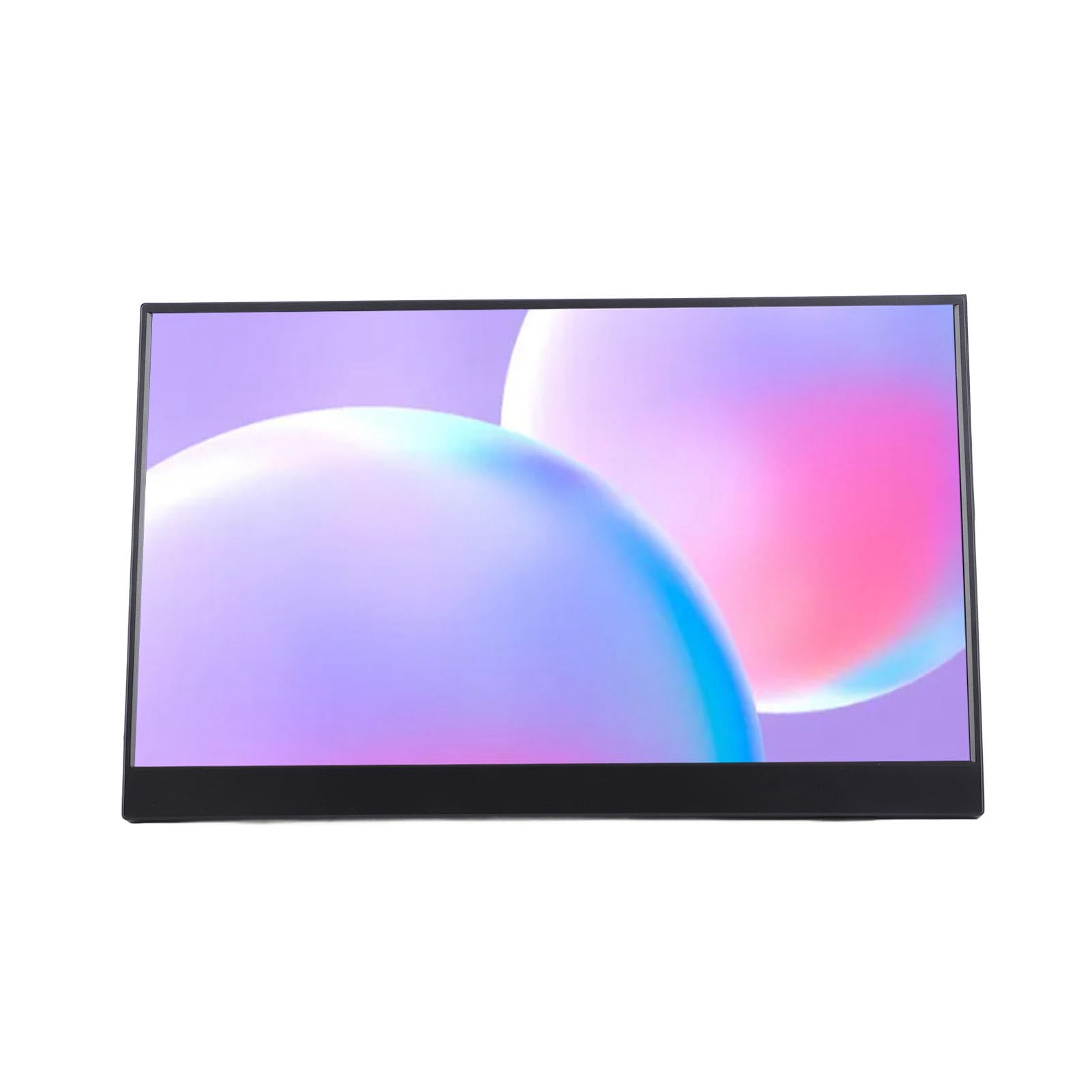 15.6 Inch Denash Portable IPS Monitor - 1920x1080 Full HD Resolution, HDR Technology, Wide Compatibility with Multimedia Interface for Laptop (EU Plug) - Perfect for Home Office, Gaming & Business Presentations