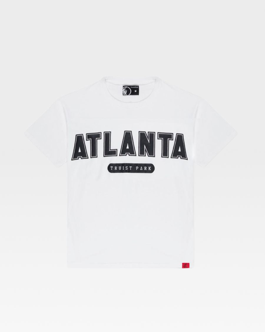 Atlanta Snowman Trap Tee - All White Hip Hop Graphic T-Shirt for Men & Women | Streetwear Fashion, Urban Style, Rap Music Fans