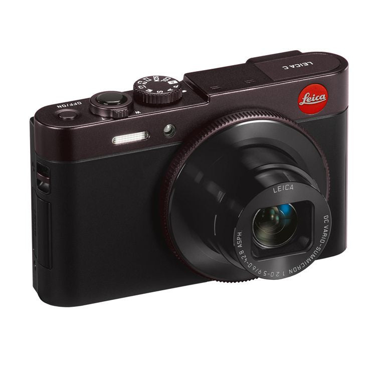 Leica C Digital Camera - Dark Red | Compact & Stylish for Travel, Street Photography & Everyday Use